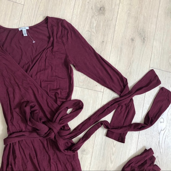 Ecote wrap knit maxi dress - Picture 5 of 7